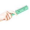 41dZVB2y28S._SL1001 3 Pack Haircut Razor Comb- Double Sided Razor, Hair Styling Razor Scissors Comb, Split Ends Hair Trimmer Styler for Thin and Thick Hair Cutting and Styling (Green)