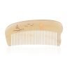 Hair Comb for Women Sheep Horn Pocket-size Antistatic Scalp Massage 1pc