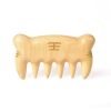 Wooden Hair Comb Massage Cute Bear