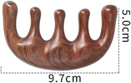 Massage Comb Wooden Scalp Massager Hair Growth Wood Gua Sha