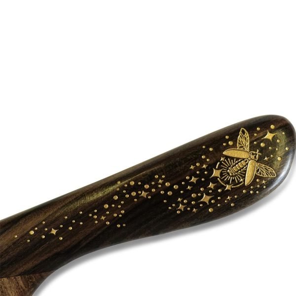 51A5xZdL8GL._SL1000 Wood Hair Comb for Women Antistatic Firefly 1pc