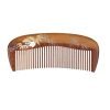 Women Hair Comb Natural Wood Scalp Massage Laquar 1pc