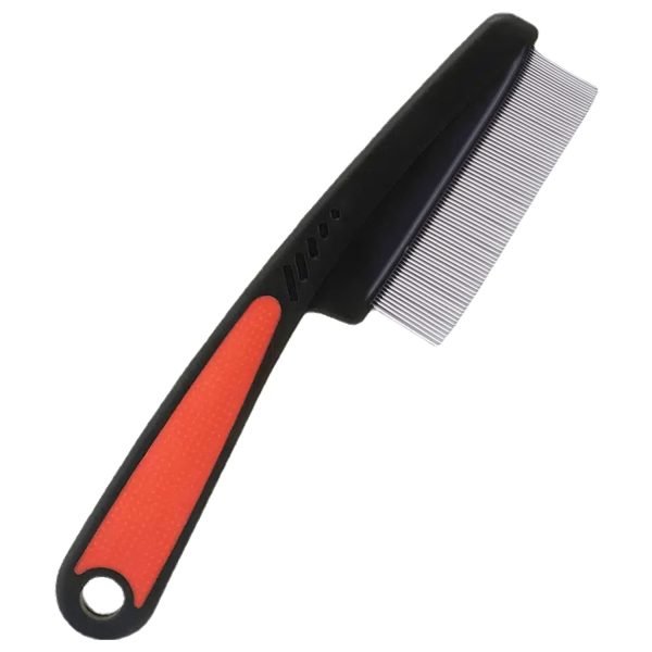 Stainless Steel Fine Tooth Comb Dandruff Comb, Professional Fine Tooth Hair Comb for Kids and Adults