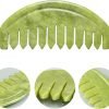 61EcbaDgyYL._AC_SL1500 Jade Head Comb Massage,Natural Jade Stone Head Therapy Massage Comb,Jade Hair Comb Scalp Massager Comb Scalp Care Massage Tool (3.14X1.57X0.16inch)
