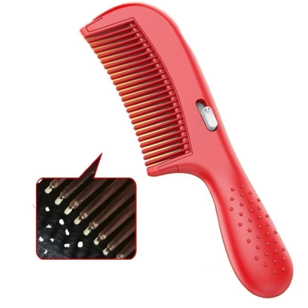 Dandruff Comb, Energy Massage Comb, Hair Dressing Comb,Healthier Scalp and Better Hair Quality, Removal of Dandruff and Dirt Black