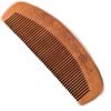 Pack Peach Comb, Wooden Fine Tooth Comb, Anti-static Hand Carved Pattern Pocket Size Travel Beard Comb, Hair Massage Tool Care Accessories, Suitable for Women, Men, Children