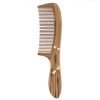 Anti-Static, Wood Comb with Dragonfly and Lightning