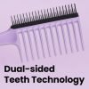 Tangle Teezer The Wide Tooth Comb for Curly Hair, Double-Sided Detangling Comb for All Hair Types, Wet and Dry Detangling, Lilac