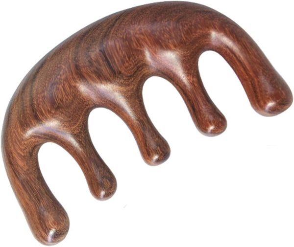 Massage Comb Wooden Scalp Massager Hair Growth Wood Gua Sha
