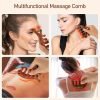 2 Pack Wooden Scalp Massage Comb ,Comb Massage Comb Hair Massager Scalp Face Massage Comb Head Tool Meridians Scalp Massage Natural Wood Comb