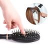 71NqqlQf-hL._SL1500 Pack of 4 Hair Brush Set Anti Static Massage Oval Comb Round Hair Brush Vent Hair Brush Detangling Brush Paddle Brush for Women Men Kid All Wet or Dry Hair's Detangle, Massage, Add Shine, QXDAI-10