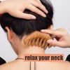 71fvNfdjHXL._AC_SL1500 Loc Comb 2 Pack Massage Comb Wooden Scalp Massager Wood Head Massager Green Sandalwood Wooden Comb for Women Men