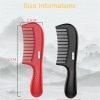 Dandruff Comb, Energy Massage Comb, Hair Dressing Comb,Healthier Scalp and Better Hair Quality, Removal of Dandruff and Dirt Black