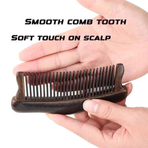 Wood Gift Hair Comb for Women/Men/Kids,Smooth Wooden Gift comb for Baby Teeth Gently Massage Care for Scalp,Anti Static Wood Hair Comb for Gift.