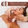 2 Pack Wooden Scalp Massage Comb ,Comb Massage Comb Hair Massager Scalp Face Massage Comb Head Tool Meridians Scalp Massage Natural Wood Comb